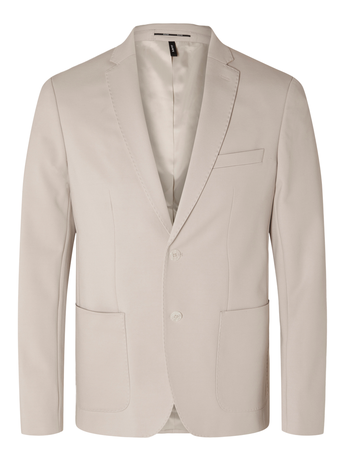 Delon Jersey Dressjakke Blazer - Oatmeal